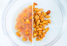 Almond milk: beneficial properties and recipe with step-by-step photos