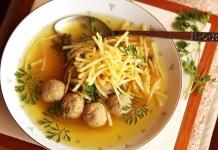 Vermicelli soup recipe with beef Cooking meat soup